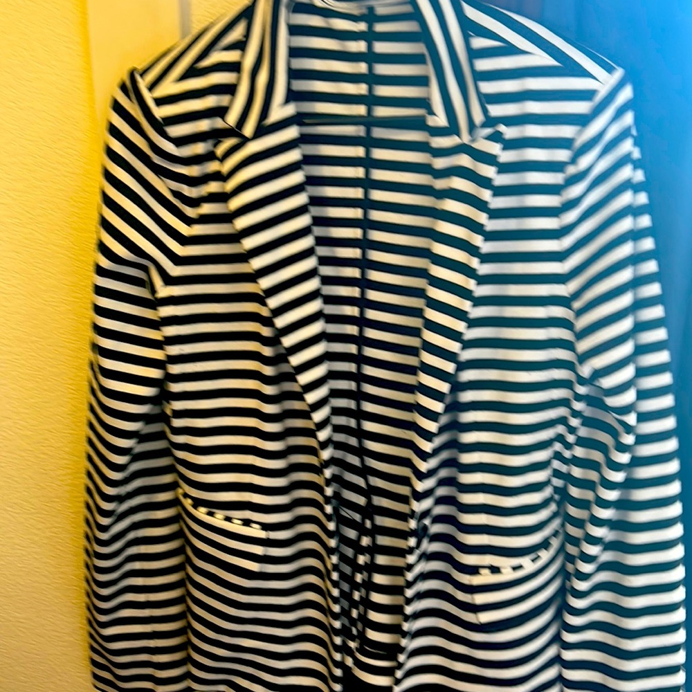 Express pin stripe blazer jacket